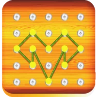 Line String Puzzle: Color Art